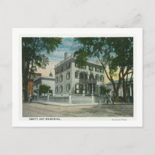 Fort Allen Park Uitzicht van Casco Bay Briefkaart