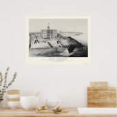 Fort Anderson in Paducah, KY 1862 Poster (Keuken)