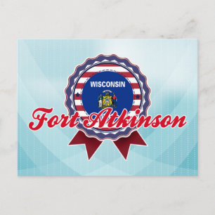 Fort Atkinson, WI Briefkaart
