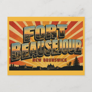 Fort Beauséjour – Fort Cumberland National Briefkaart