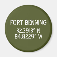 Fort Benning Latitude Lengtegraad