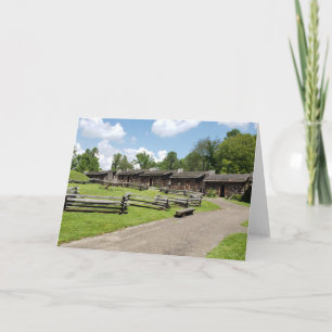 Fort Boonesborough du 18e siècle au Kentucky