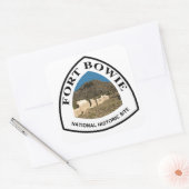 Fort Bowie National Historic Site Vierkante Sticker (Envelop)