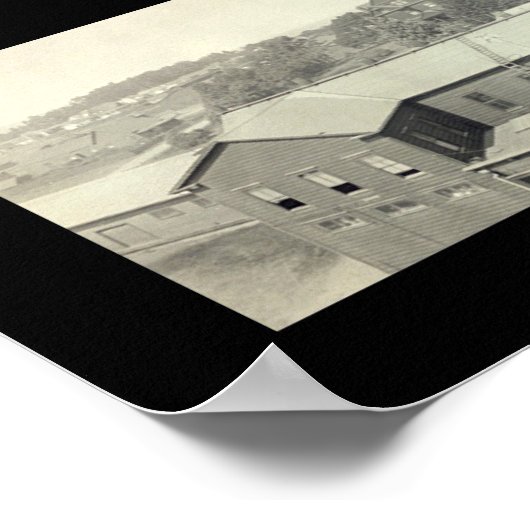 Fort Bragg, CA Foto 1911 Poster (Hoek)