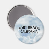 Fort Bragg Californië Magneet (Voorkant / Achterkant)