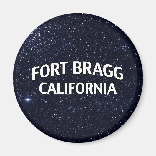 Fort Bragg Californië Magneet (Voorkant)
