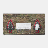 Fort Bragg Camo Desk Mat (Keyboard & Muis)