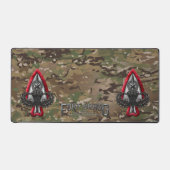 Fort Bragg Camo Desk Mat (Voorkant)