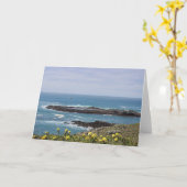 Fort Bragg, carte de voeux de CA (Fleur jaune)