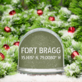 Fort Bragg Latitude Longitude Sneeuwbol (Kerstmis)