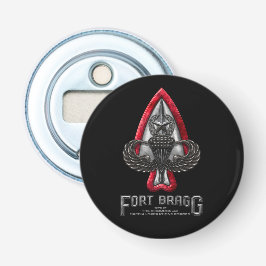 Fort Bragg magnetische flesopener Button Flesopener