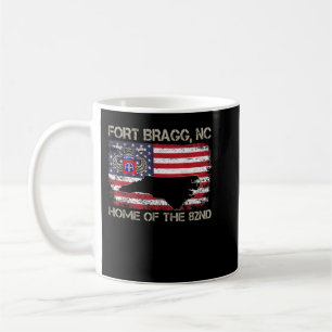 Fort Bragg NC Home of the 82nd Airborne Tshirt, Ve Koffiemok