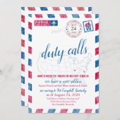 Fort Campbell KY Militaire Beweging Aankondiging (Voorkant / Achterkant)