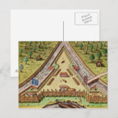 Fort Caroline, van 'Brevis Narratio Briefkaart (Voorkant / Achterkant)