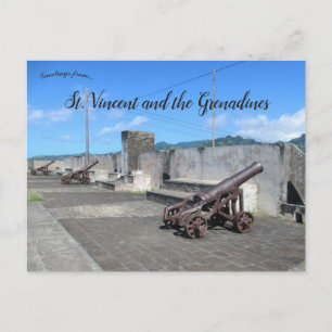 Fort Charlotte bij Kingstown St Vincent Briefkaart
