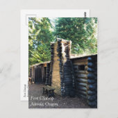 Fort Clatsop, Astoria, Oregon Briefkaart (Voorkant / Achterkant)