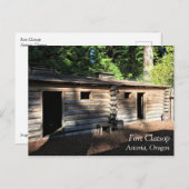 Fort Clatsop, Astoria, Oregon Briefkaart (Voorkant / Achterkant)