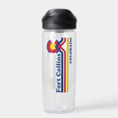  Fort Collins Colorado Waterfles (Achterkant)