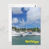 Fort-de-France, Martinique Briefkaart (Voorkant / Achterkant)