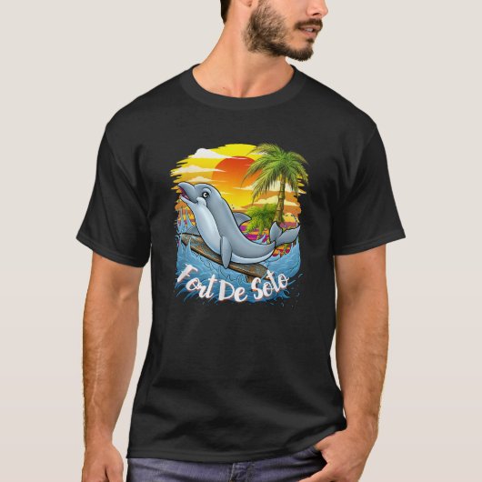 Fort De Soto Park Beach T Shirt Florida Spring Bre (Voorkant)