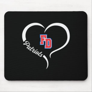 Fort Dorchester Patriots Logo Half Heart Slogan Hs Muismat