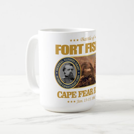 Fort Fisher (FH2) Koffiemok (Voorkant links)