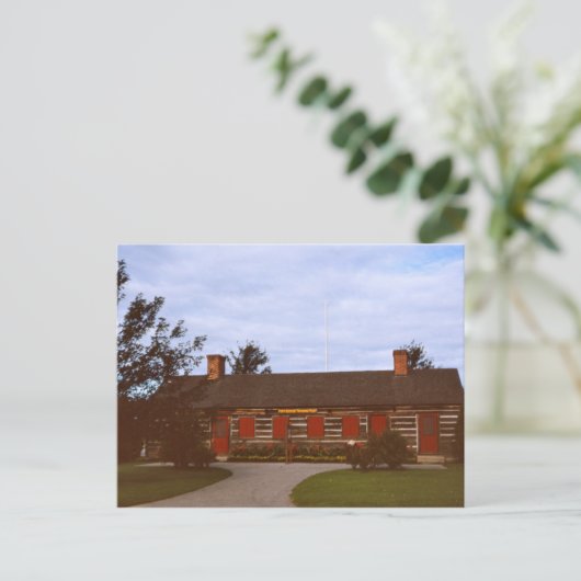 Fort George Trading Post Card Briefkaart (Staand voorkant)