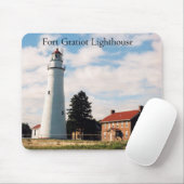 Fort Gratiot Lighthouse mousepad Muismat (Met muis)
