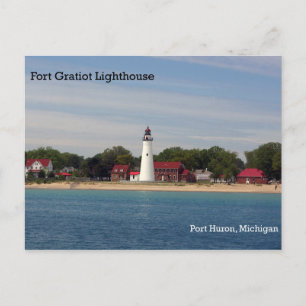Fort Gratiot Lighthouse Post Card Briefkaart