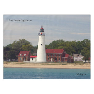 Fort Gratiot Vuurtoren tafelkleed