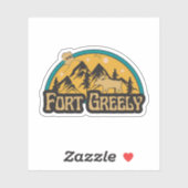 Fort Greely, Alaska Sticker (Vel)