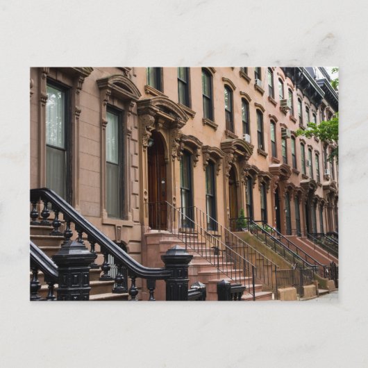 Fort Greene Brownstone Briefkaart (Voorkant)