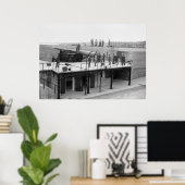 Fort Hamilton Cannon, 1908 Poster (Thuiskantoor)