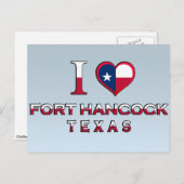 Fort Hancock, Texas Briefkaart (Voorkant / Achterkant)
