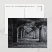 Fort Jefferson Dry Tortugas Briefkaart (Voorkant / Achterkant)