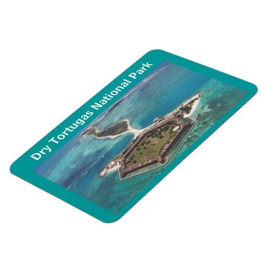 Fort Jefferson Dry Tortugas National Park Magneet (Linkerzijde)