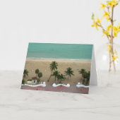 Fort Lauderdale Beach Aerial Kaart (Gele Bloem)