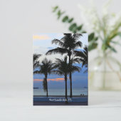Fort Lauderdale Beach, Florida Briefkaart (Staand voorkant)
