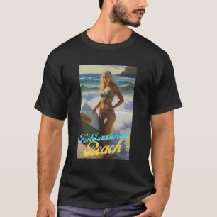 Fort Lauderdale Beach Florida Parasdise Mooi T-shirt