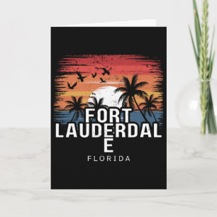 Fort Lauderdale Beach Florida Surfen Surfer Kaart