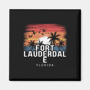 Fort Lauderdale Beach Florida Surfen Surfer Magneet