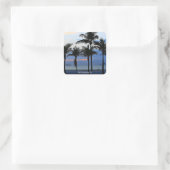 Fort Lauderdale Beach, Florida Vierkante Sticker (Tas)