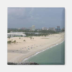 Fort Lauderdale Coastline Magnet Magneet