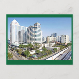 Fort Lauderdale, de stad Bright Tomorrows Briefkaart