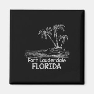 Fort Lauderdale Familie Vakantie Cruise Shirt Flor Magneet