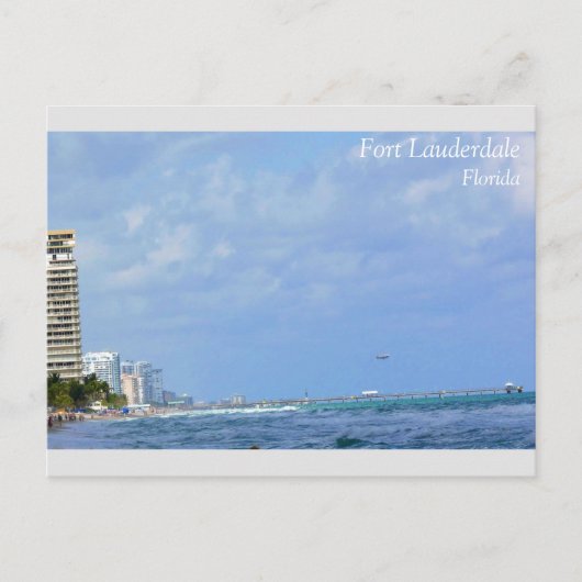 Fort Lauderdale, Florida Briefkaart (Voorkant)