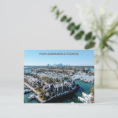 Fort-Lauderdale Florida Briefkaart (Staand voorkant)