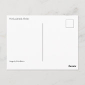 Fort Lauderdale, Florida Briefkaart (Achterkant)
