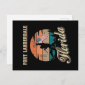 Fort Lauderdale Florida Briefkaart (Voorkant / Achterkant)