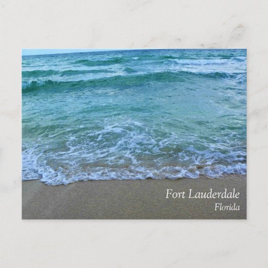 Fort Lauderdale, Florida Briefkaart (Voorkant)